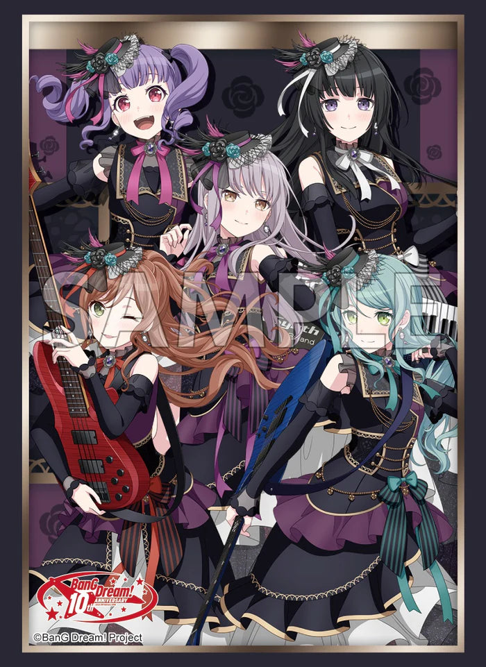 Bushiroad Sleeve Collection Extra BanG Dream! "Roselia" 10th Anniversary ver.