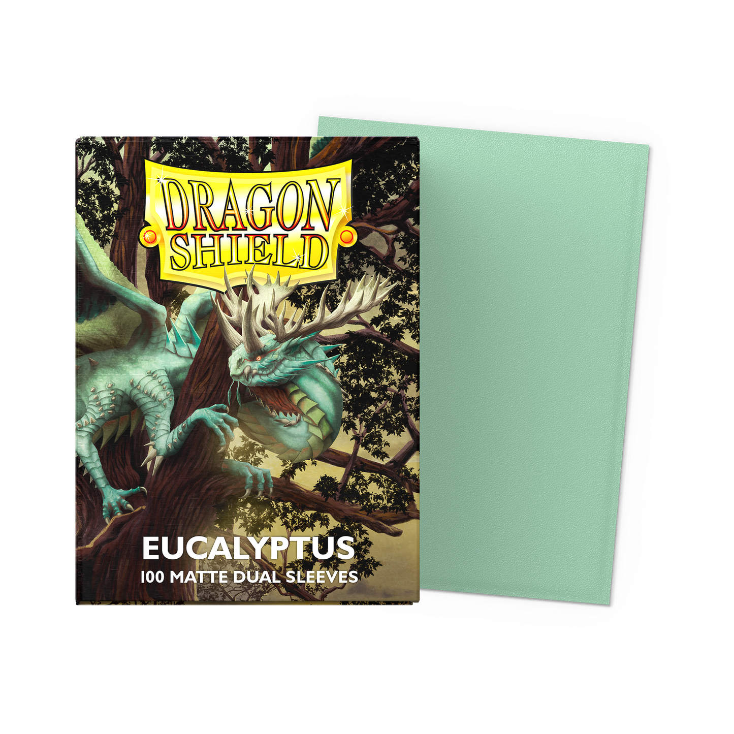 DRAGON SHIELD EUCALYPTUS - MATTE DUAL SLEEVES