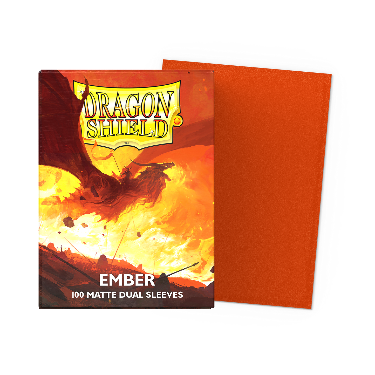 DRAGON SHIELD EMBER - MATTE DUAL SLEEVES