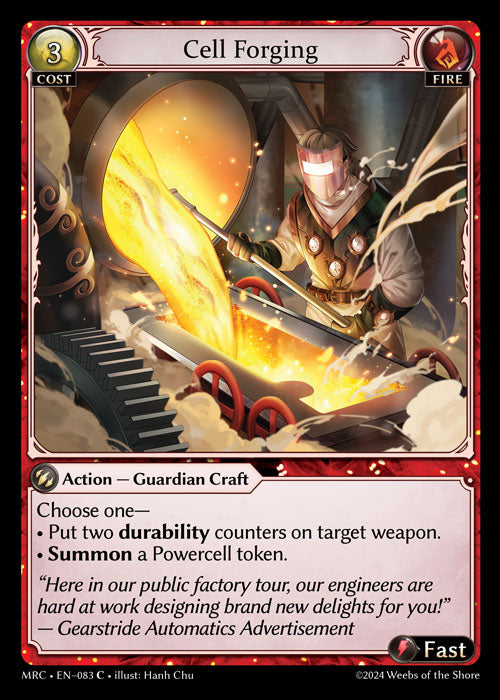 [Fire] Cell Forging FOIL [MRC-083-C]