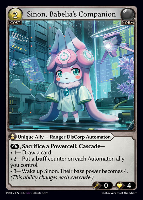 [Norm] Sinon, Babelia's Companion [PRD-087-SR]