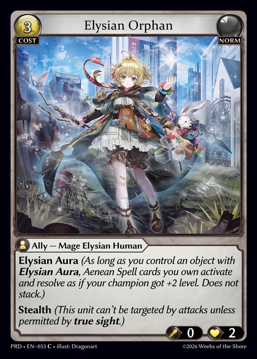 [Norm] Elysian Orphan CURIO FOIL [PRD-053-C]