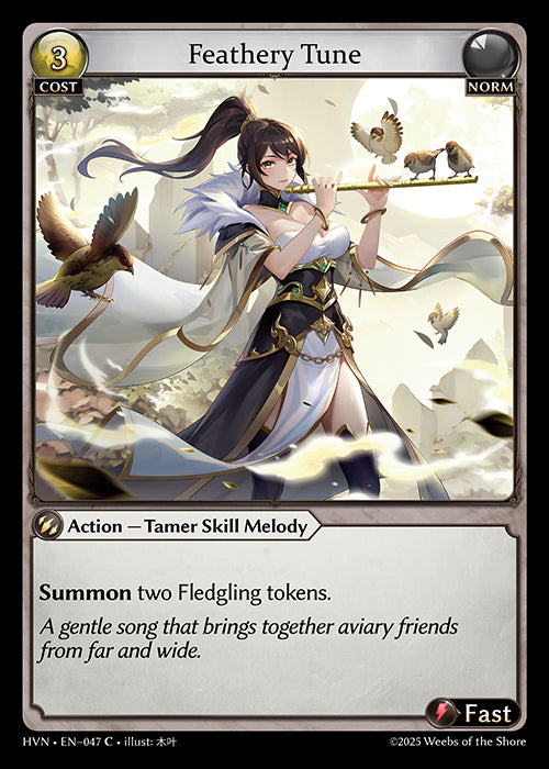 [Norm] Feathery Tune FOIL [HVN-047-C]