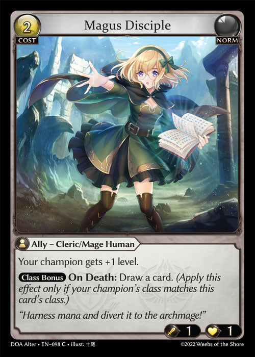 [Norm] Magus Disciple [DOA Alter-098-C]