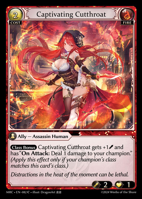 [Fire] Captivating Cutthroat [MRC-082-C]