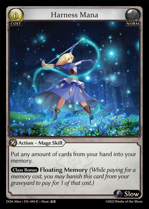 [Norm] Harness Mana FOIL [DOA Alter-090-C]