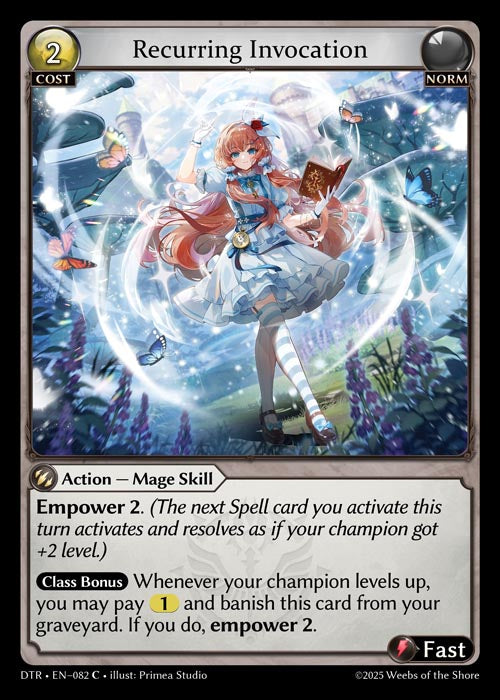 [Norm] Recurring Invocation FOIL [DTR-082-C]