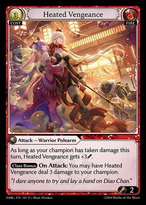 [Fire] Heated Vengeance FOIL [AMB-107-R]