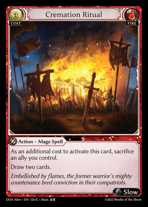 [Fire] Cremation Ritual [DOA Alter-126-C]