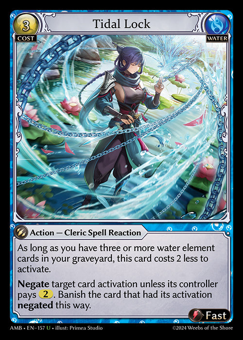 [Water] Tidal Lock FOIL [AMB-157-U]