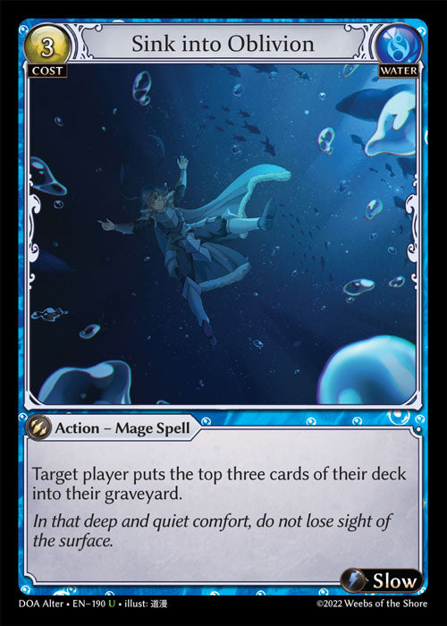 [Water] Sink into Oblivion [DOA Alter-190-U]