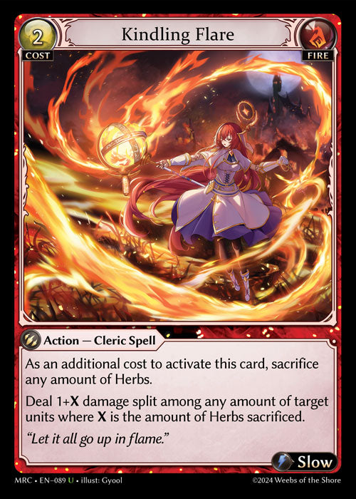 [Fire] Kindling Flare FOIL [MRC-089-U]