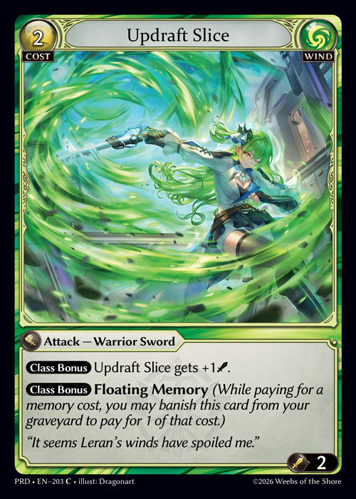 [Wind] Updraft Slice [PRD-203-C]
