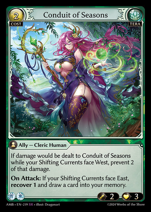 [Tera] Conduit of Seasons FOIL [AMB-219-SR]