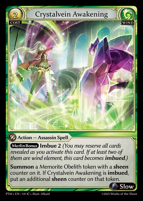 [Wind] Crystalvein Awakening [PTM-141-C]