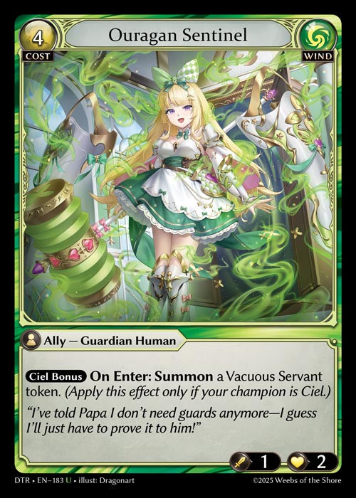 [Wind] Ouragan Sentinel FOIL [DTR-183-U]