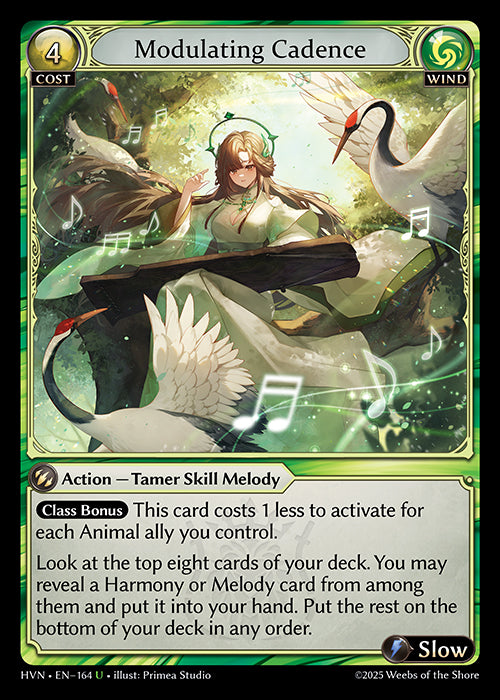 [Wind] Modulating Cadence FOIL [HVN-164-U]