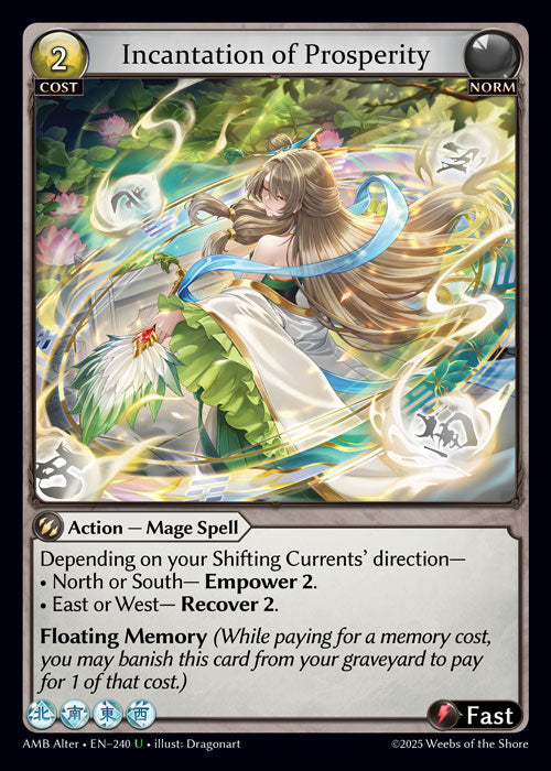 [Norm] Incantation of Prosperity [AMB Alter-240-U]