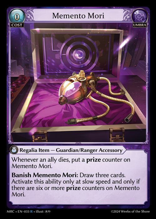[Umbra] Memento Mori [MRC-033-R]