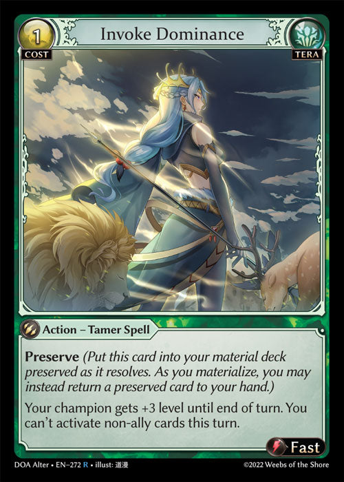 [Tera] Invoke Dominance [DOA Alter-272-R]