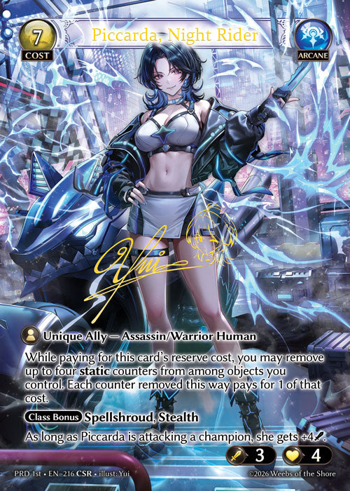[Arcane] Piccarda, Night Rider CSR [PRD 1st-216-CSR]