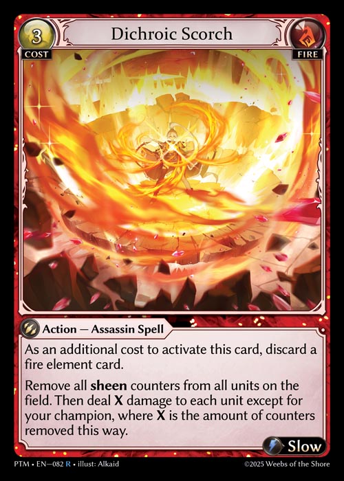 [Fire] Dichroic Scorch [PTM-082-R]