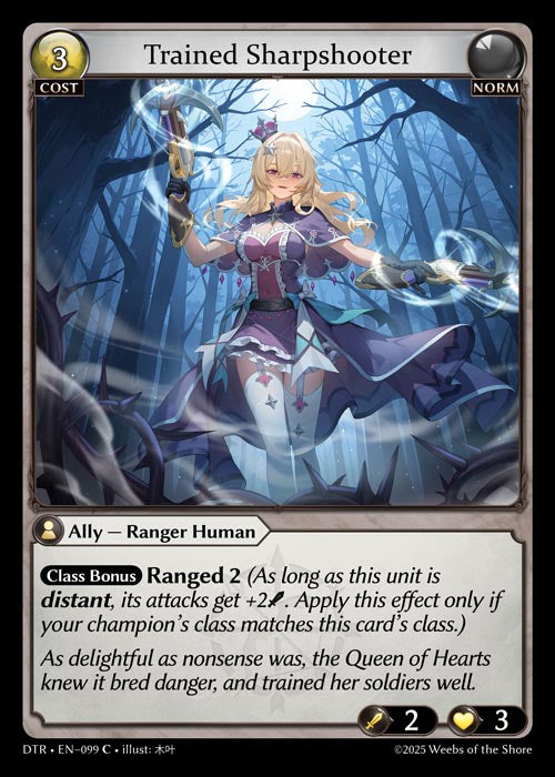 [Norm] Trained Sharpshooter [DTR-099-C]