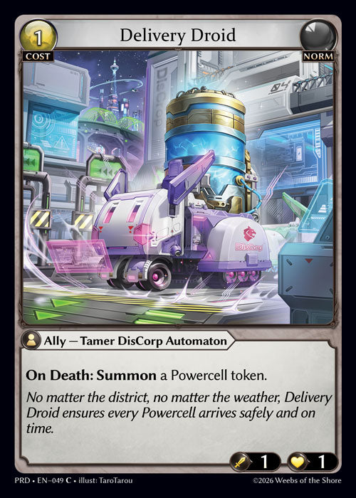 [Norm] Delivery Droid FOIL [PRD-049-C]