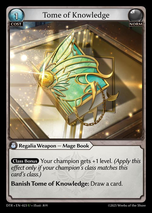 [Norm] Tome of Knowledge [DTR-023-U]