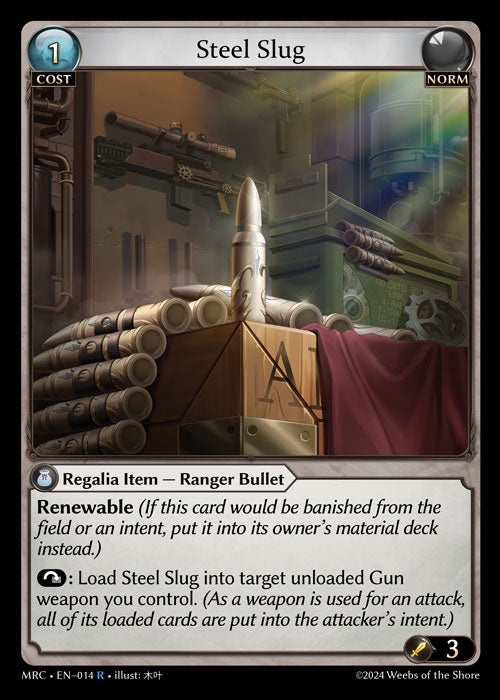[Norm] Steel Slug FOIL [MRC-014-R]