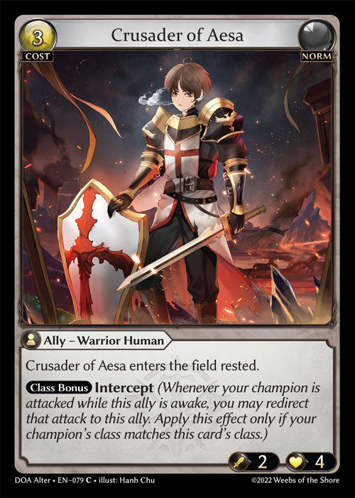[Norm] Crusader of Aesa [DOA Alter-079-C]
