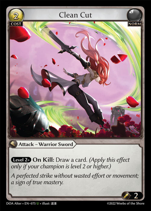 [Norm] Clean Cut [DOA Alter-075-U]