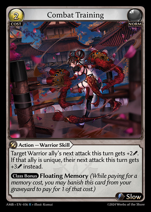 [Norm] Combat Training FOIL [AMB-036-R]