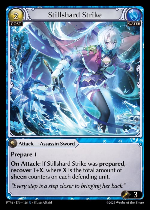[Water] Stillshard Strike [PTM-126-R]