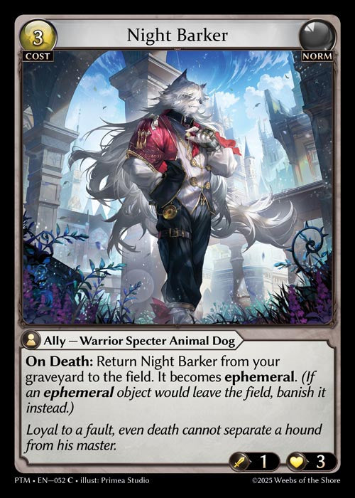 [Norm] Night Barker [PTM-052-C]