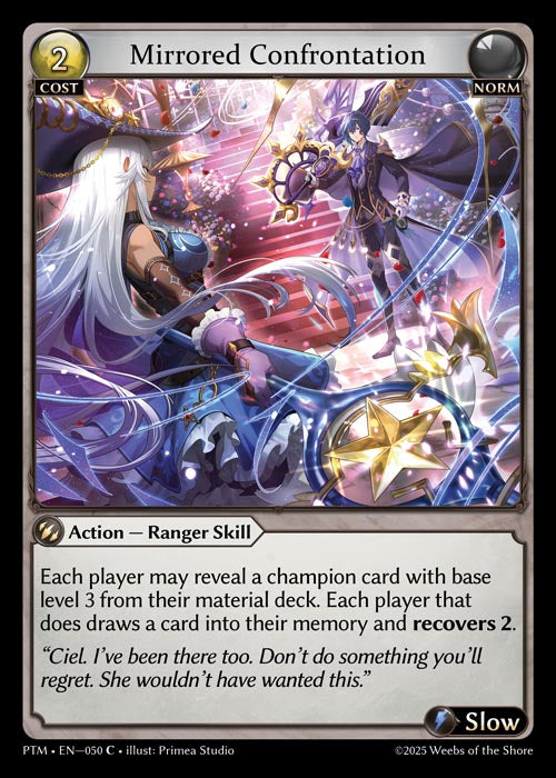 [Norm] Mirrored Confrontation CURIO FOIL [PTM-050-C]