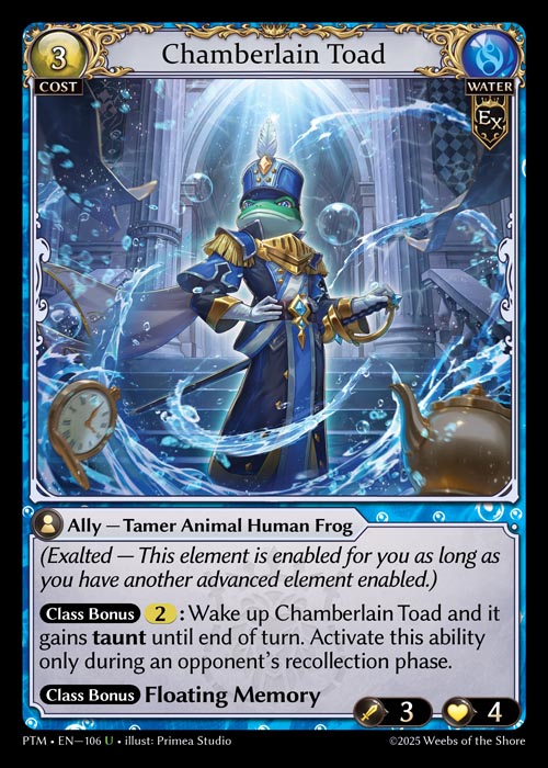 [Exalted] Chamberlain Toad [PTM-106-U]