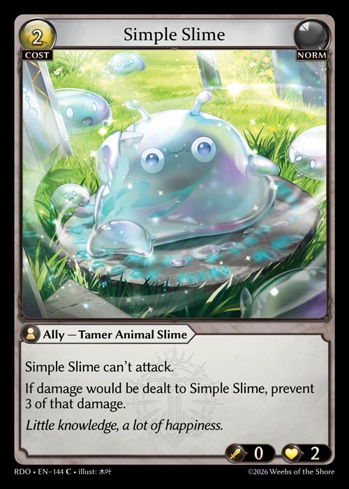 [Norm] Simple Slime [RDO-144-C]