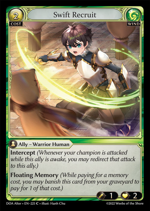 [Wind] Swift Recruit [DOA Alter-225-C]