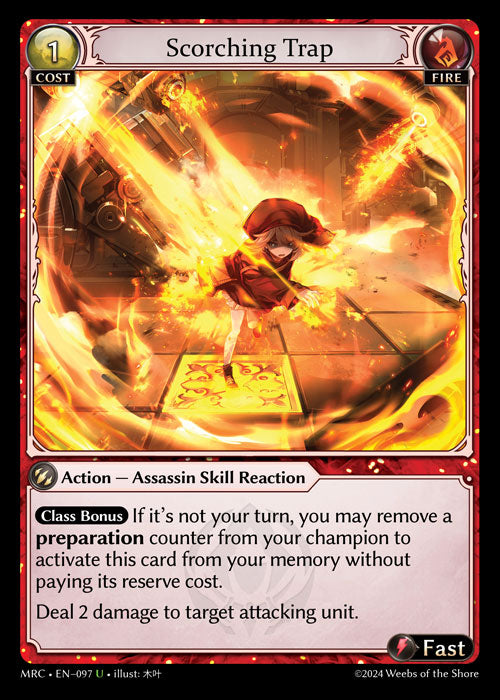 [Fire] Scorching Trap [MRC-097-U]