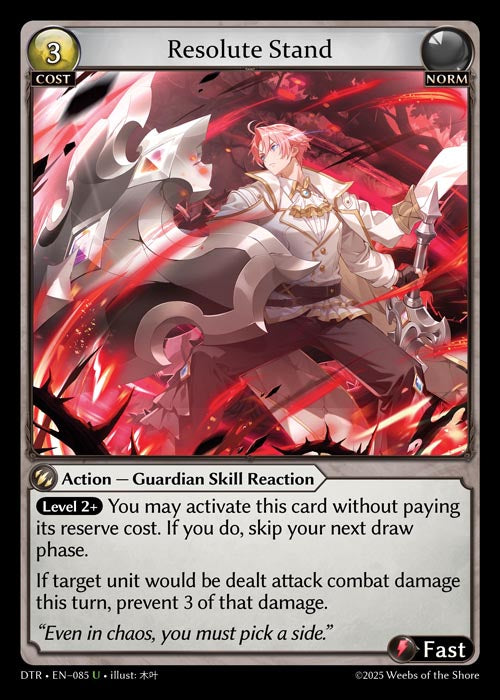 [Norm] Resolute Stand FOIL [DTR-085-U]