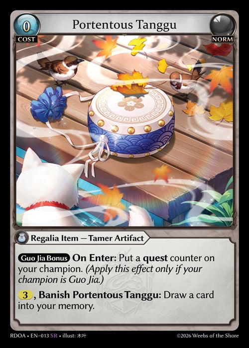 [Norm] Portentous Tanggu FOIL [RDOA-013-SR]