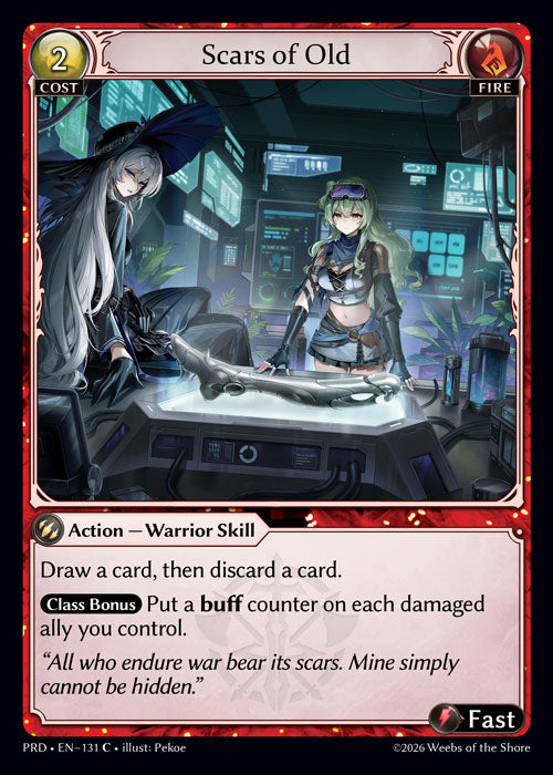 [Fire] Scars of Old FOIL [PRD-131-C]