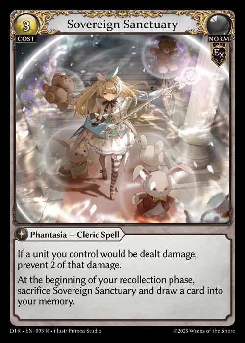 [Exalted] Sovereign Sanctuary FOIL [DTR-093-R]