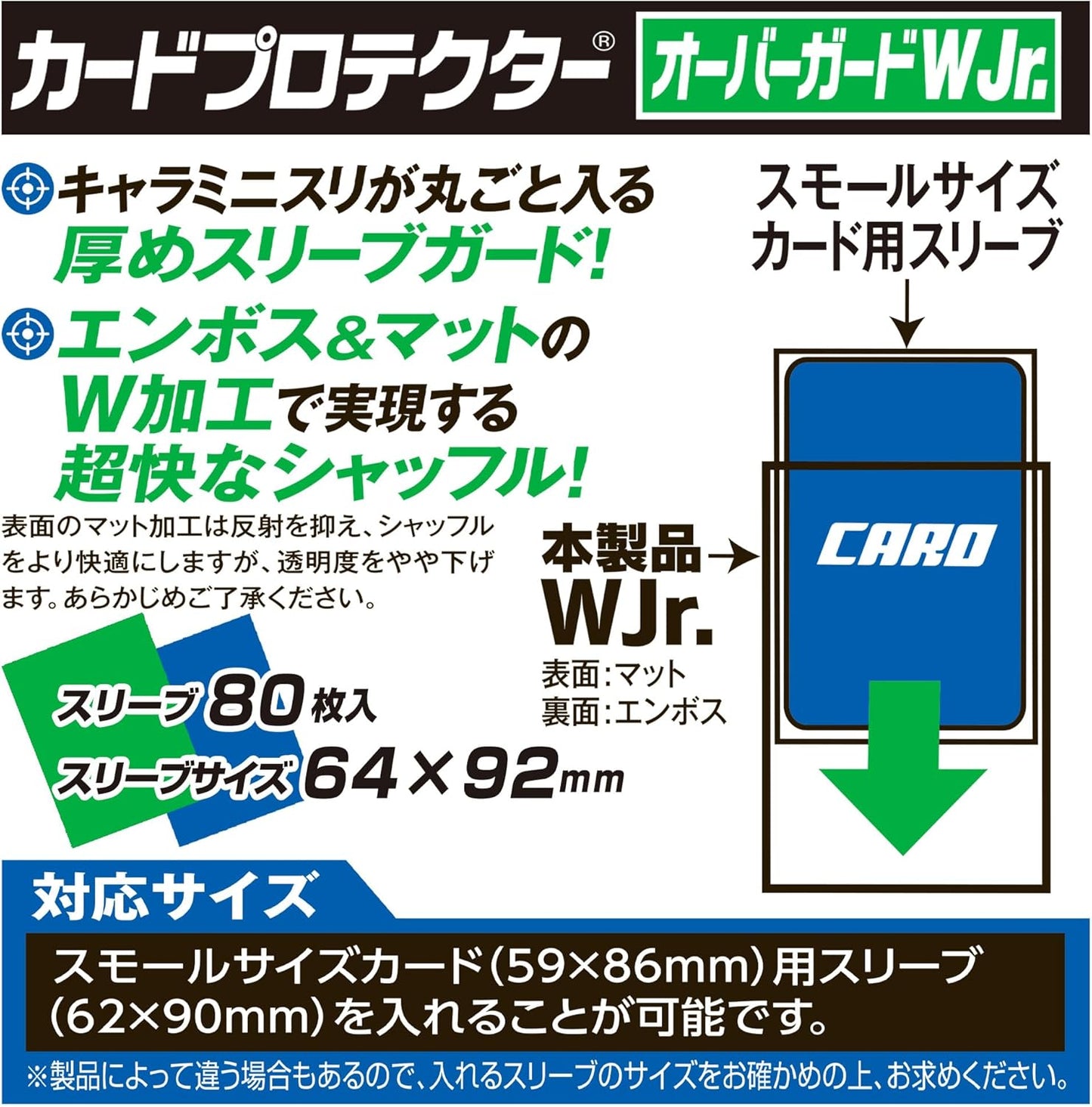 Yanoman Card Protector Overguard W Jr.