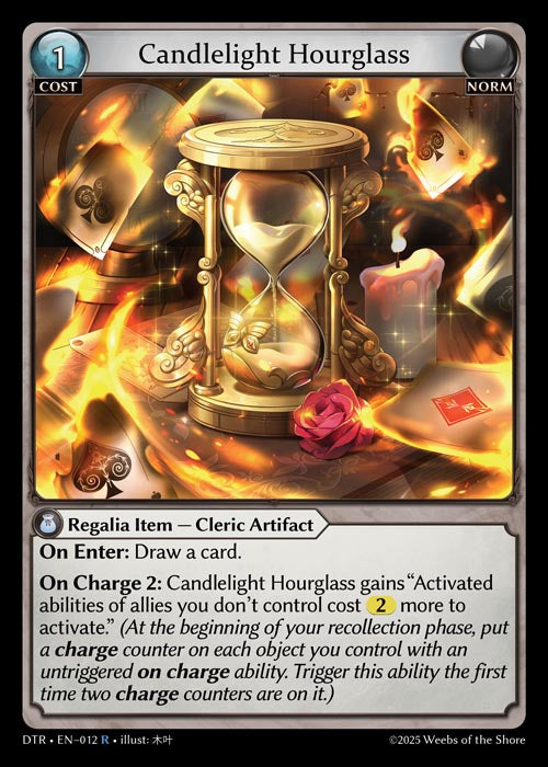 [Norm] Candlelight Hourglass FOIL [DTR-012-R]