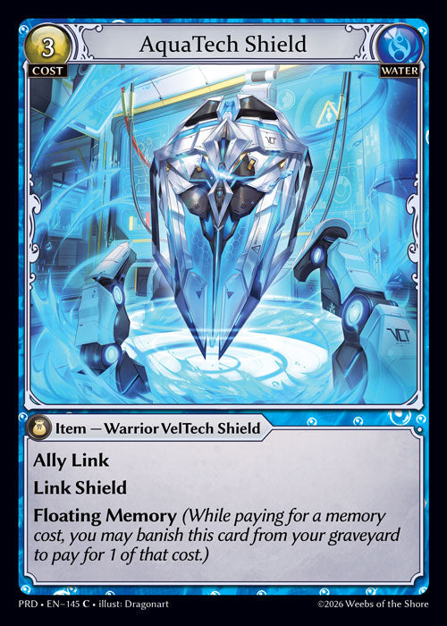 [Water] AquaTech Shield CURIO FOIL [PRD-145-C]