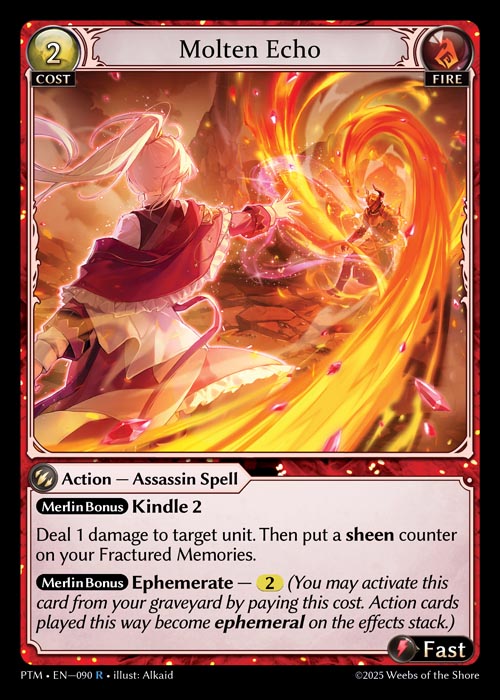 [Fire] Molten Echo [PTM-090-R]
