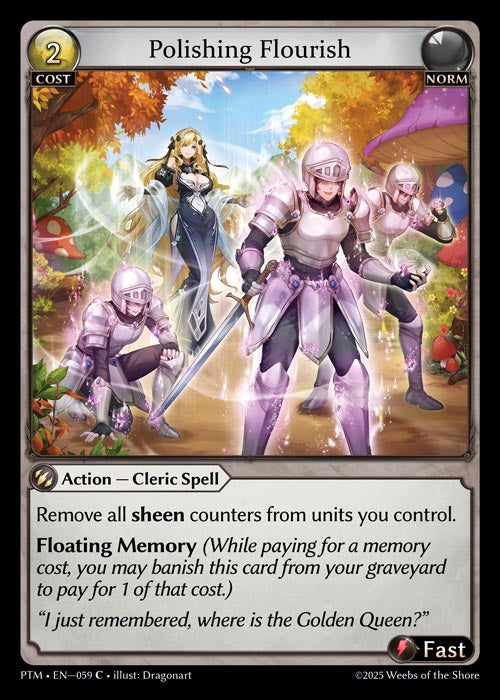 [Norm] Polishing Flourish [PTM-059-C]
