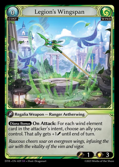 [Wind] Legion's Wingspan [DTR-029-SR]